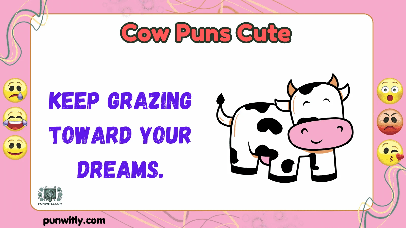 Cow Puns Cute