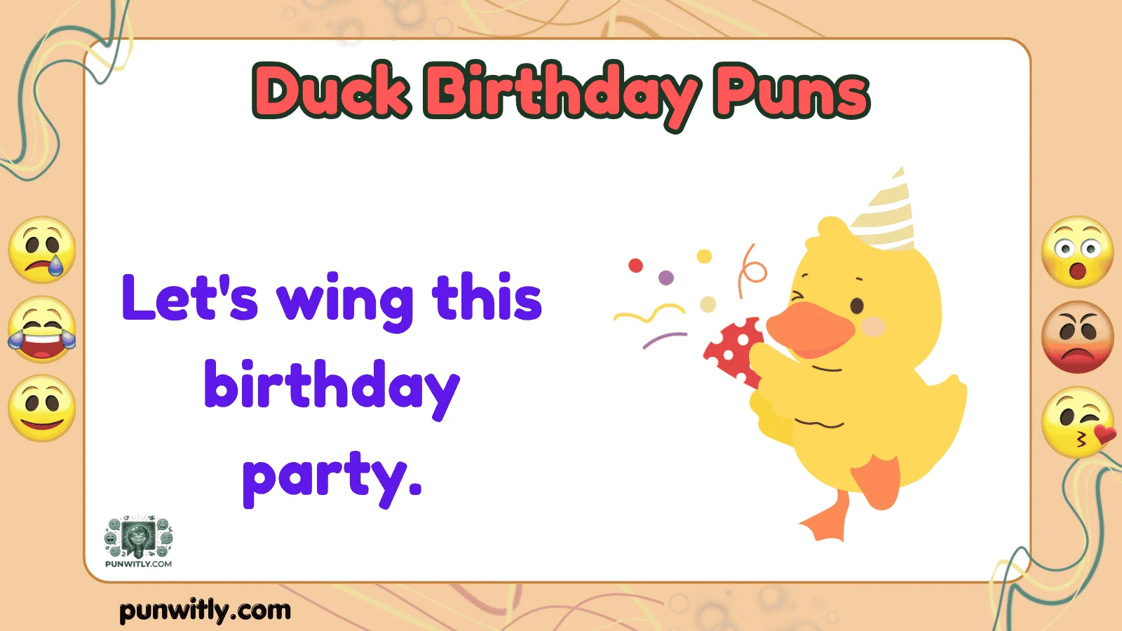 Duck Birthday Puns