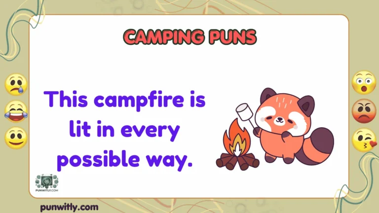 Camping Puns