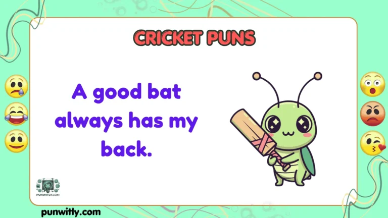 Cricket Puns