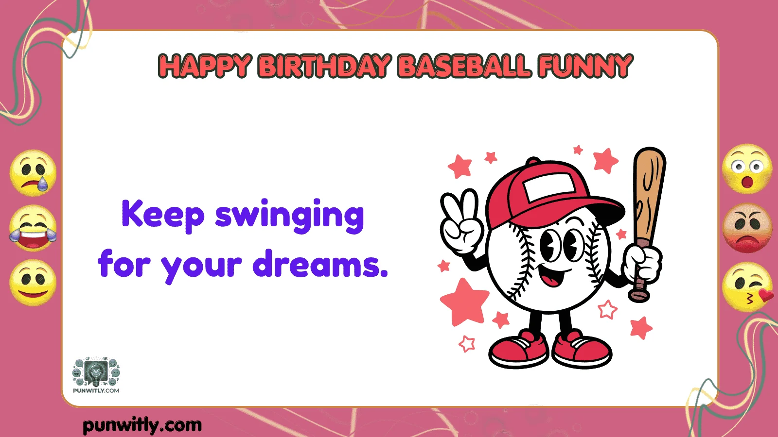 Happy Birthday Baseball Funny