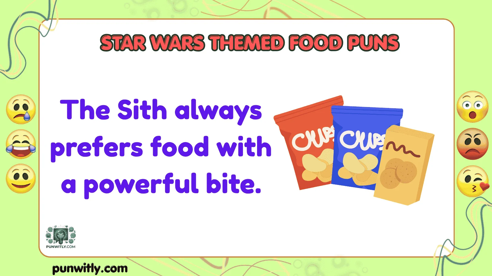 Star Wars Themed Food Puns