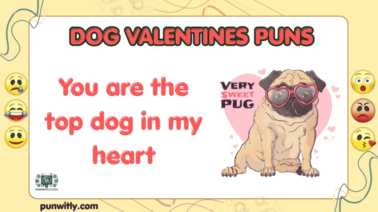 Dog Valentines Puns